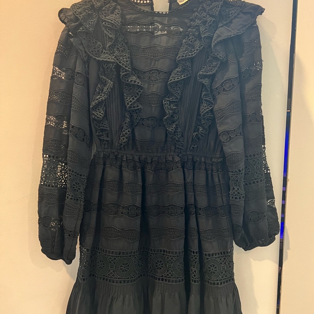 Ulla Johnson Black Dress 6 - Picture 4 of 7